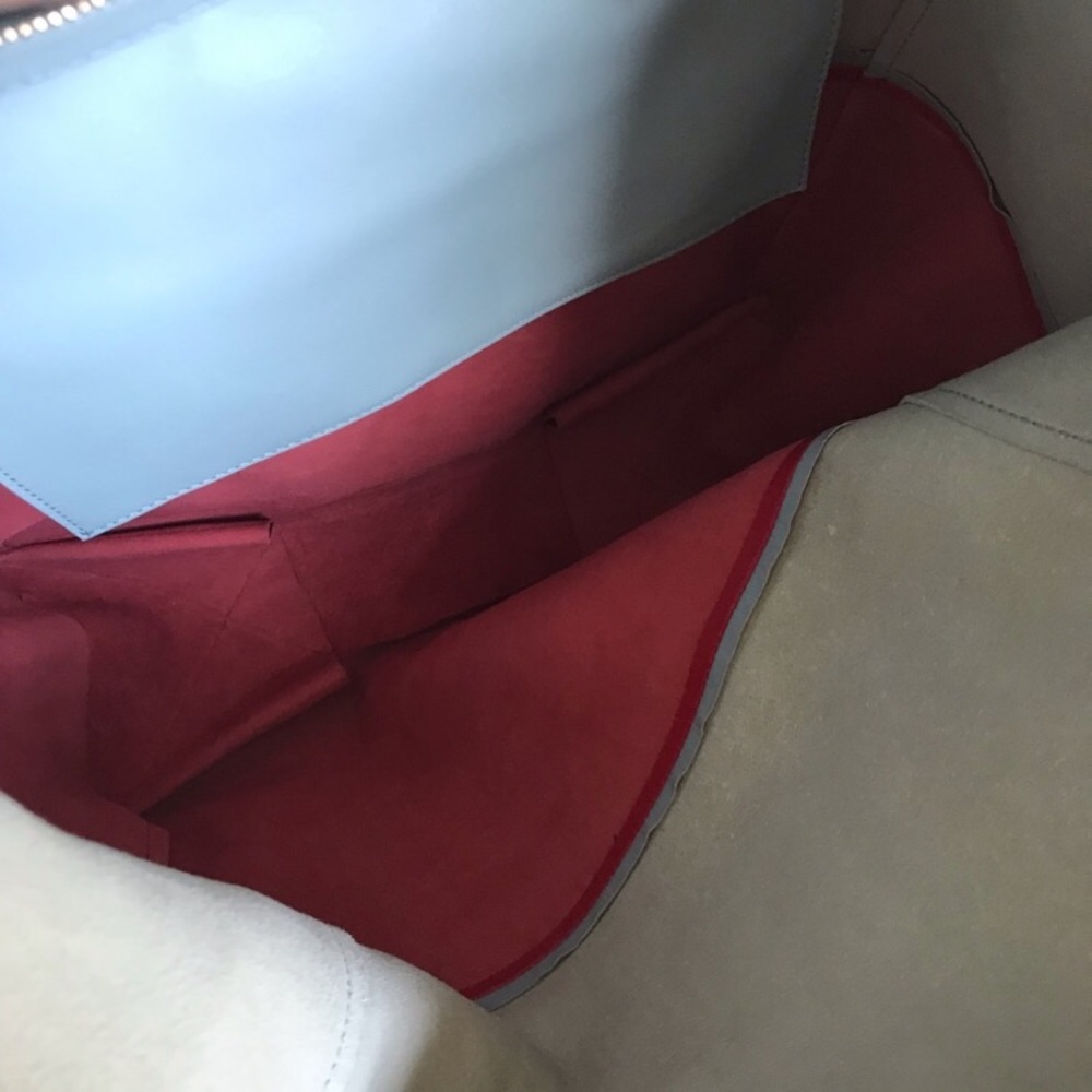 Celine Phoebe Philo Bicolor Vertical Cabas Tote - Picture 4 of 7